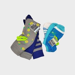 Man's Crew Socks West Loop 6 Pairs Size 6-12